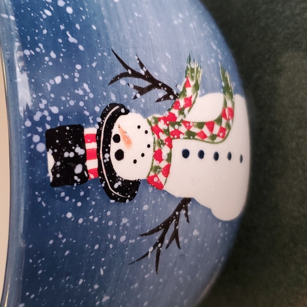 Festive Snowman Bowl